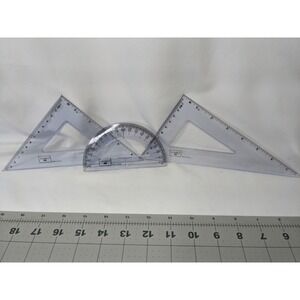 Annapolis Protractor Triangle Ruler Lot